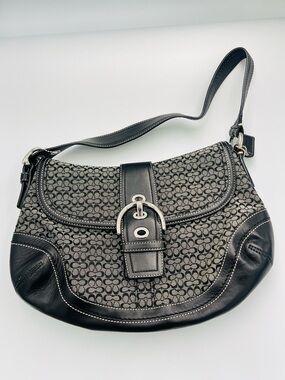 Coach Soho Signature C Canvas Shoulder Bag